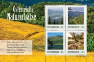 Austria 2019 Znaczki Blok ** góry przyroda