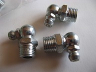 8. Kalamitka smarowniczka kątowa M10x1 stal, ocynk