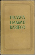 PRAWA HAMMURABIEGO wyd. I
