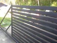 brama panelowa palisadowa brama 4ms wypel.100x20 OCYNK TRANSPORT PROMOCJA