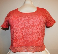 344_topshop_LETNIA,KORONKOWA BLUZKA/ 38/40