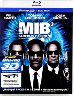 FACECI W CZERNI 3 BLURAY 3D MIB3 Will Smith płyta Blu-ray 3D