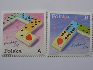 Polska - Kocham Cię - domino - Fi. 3596-97 **