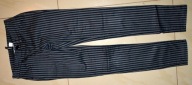 H&M, spodnie, pasy, rozm. 34