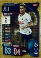 karta Champions league 2019/20 PP7. Alli