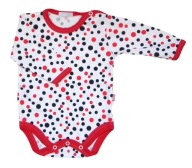 r. 68 polskie body niemowlęce - Kropeczki