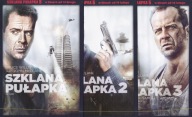SZKLANA PUŁAPKA Kolekcja 1+2+3 / 3 x DVD FOLIA