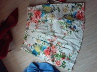 * STRADIVARIUS * SPÓDNICA MINI W KWIATY_36