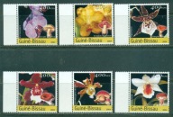 GRZYBY. kwiaty. GUINE BISSAU. Mi zn.x6 A**2004r.