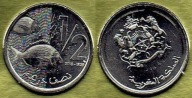 Maroko 1/2 Dirham 2018 r. mennicza