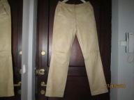 nowe spodnie skórzane Rene Lezard skóra r. 36 / 38