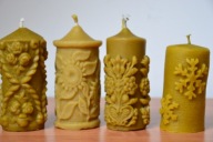 ŚWIECE Z PSZCZELEGO WOSKU