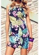 ATMOSPHERE SUKIENKA KWIATY BODY CON KOLIA 40 L