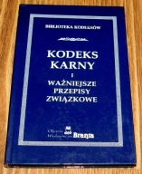 KODEKS KARNY I PRZEPISY ZWIĄZKOWE 1993 stan bdb.