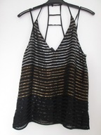 C raytas KORALE ZŁOTO SREBRO CZERŃ NA KARNAWAŁ