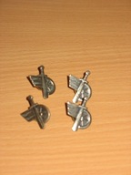 Korpusówki wojska drogowo kolejowe 2 szt bez symetrii lewa/prawa oryginał