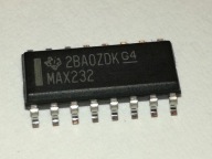 MAX232D Interfejs transceiver RS232 SO16 Texas