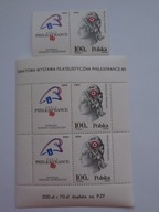 Polska - WF Philexfrance 89 - Fi. 3056 + bl.138 I **