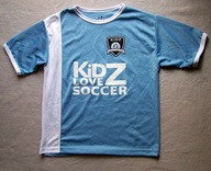 KOSZULKA SPORTOWA BLUE KIDZ LOVE SOCCER DTI 134