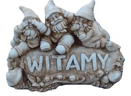 Figury ogrodowe,Figura , Krasnale Witamy