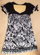 ŚWIETNA SUKIENKA NA CIĄŻĘ I NORMAL.Roz.6 XS/S