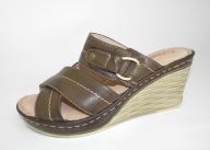 HEAVENLY FEET WYGODNE KLAPKI KOTURN R-37