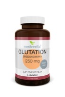 Suplement diety Medverita Glutation zredukowany 250 mg 120 kapsułek