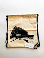 Łódź Fabryczna Worek na plecy 100% bawełna