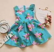 NOWA sukienka w kwiaty rozmiar 98cm 3 lata