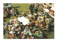 Pocztówka - Stare holowniki parowe na Paradzie w Amsterdamie