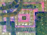 Nowoczesny obraz 80/60 Abstrakcja Złoto Akryl