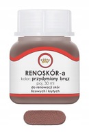 RENOSKÓR FARBA LAKIER DO SKÓRY PRZYDYMIONY BRĄZ