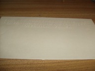 HARCERSTWO-KOPERTA OKOLICZNOŚCIOWA =ZAMEK OLEŚNICA=LITERY WYCISKANE