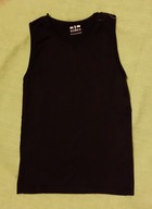 Czarna, obcisła koszulka sportowa - BCM, okazja!