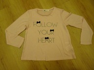 H&M bluzka dzianinowa dla dziewczynki 7/8 lat