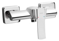 Bateria prysznicowa Ferro Veneto VerdeLine srebrny