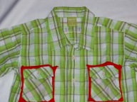 KOSZULE 2 szt SUPER WSPANIAŁE MODNA KRATKA R.122