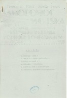 SAMOPOMOC WOJSKA KOMUNIKAT Nr. 5 / Londyn 1946