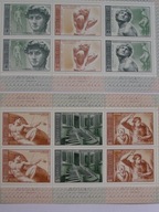 ZSRR - Michał Anioł - Mi. 4329-34 arkusiki (2x) **