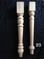 NOGI TOCZONE STYLOWE nóżki drewniane Ludwik WZORY