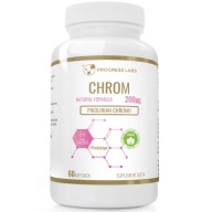 Suplement diety Progress Labs Chrom 200mcg chrom kapsułki 60 szt.