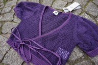 NOA NOA GUDRUN SJODEN sweter bluzka wool mohair danish design NOWY