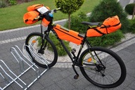 TORBA SAKWA ROWEROWA POD RAMĘ L RIP-STOP