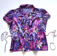 DAVID EMANUEL BLUZKA KWIATY SATYNA 46