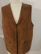 KAMIZELKA MOTOCYKLOWA SKÓRZANA ROZ.M/L SABAH