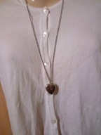 Sweterek biały guziki z USA rozm.M