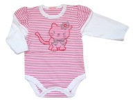 r. 74 polskie body niemowlęce Kotek