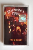 BLACKMORE'S NIGHT FIRES AT MIDNIGHT kaseta audio