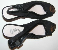 SANDAŁY CZARNE OBCAS MARKS&SPENCER 40