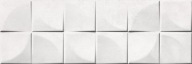 QUADRA WHITE DEKOR ŚCIANA 25*75 G2 m2 zamów